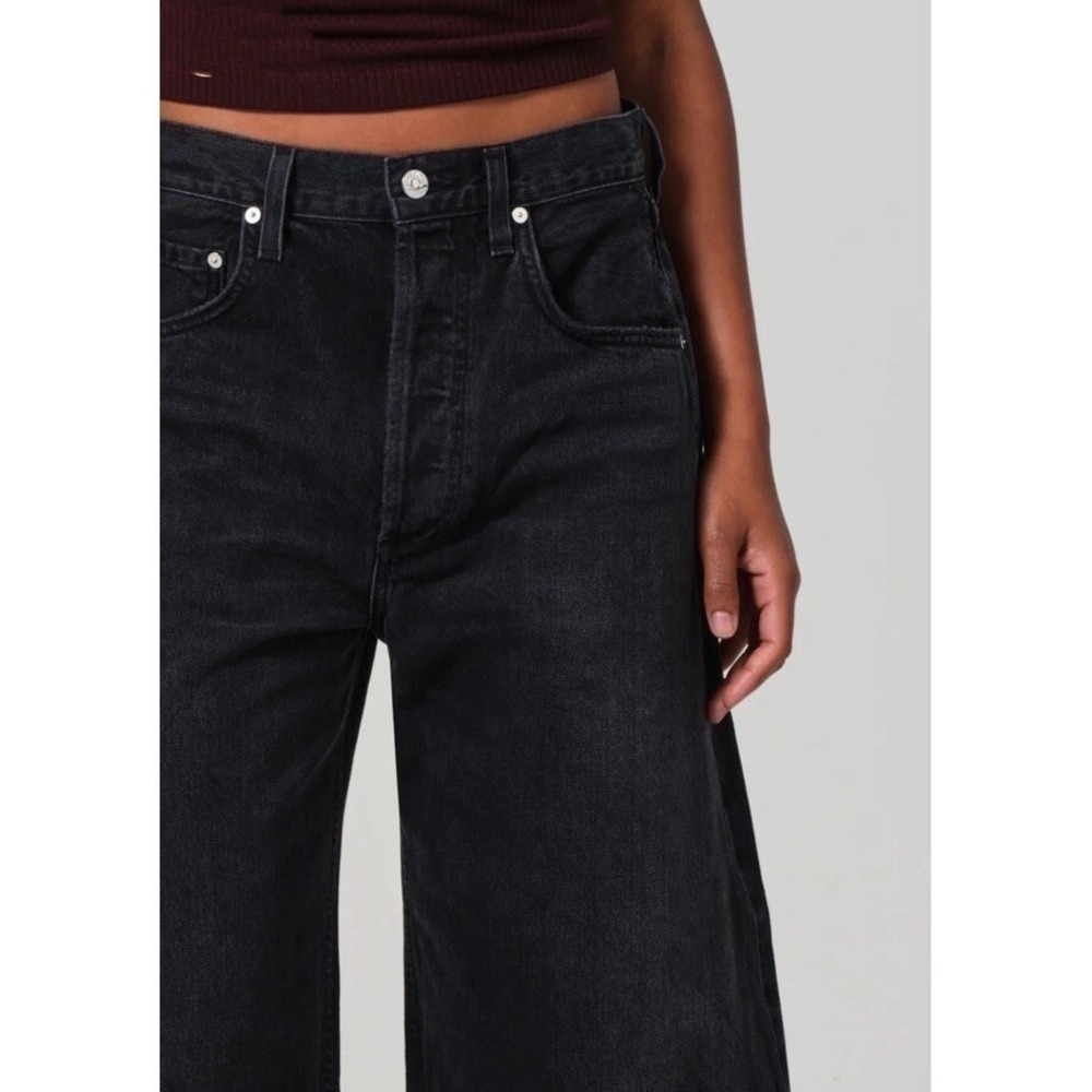 Brand New - Citizens of Humanity Horseshoe Jeans Size 25 DARK WASHED BLACK #1 - Picture 4 of 15